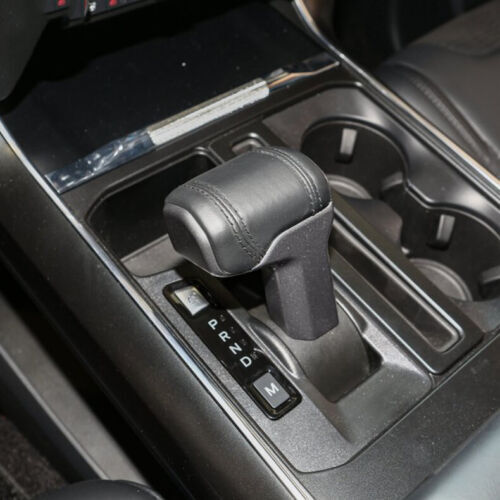 Carbon Fiber Console Gear Shift Knob Cover Trim for Ford F150 F-150 2021-2023ABS