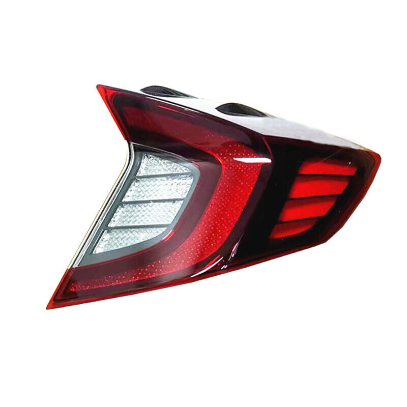 Taillight brake signal lights applicable to for Hyundai Sonata 10th 2020 - 2021, halogen on the left.