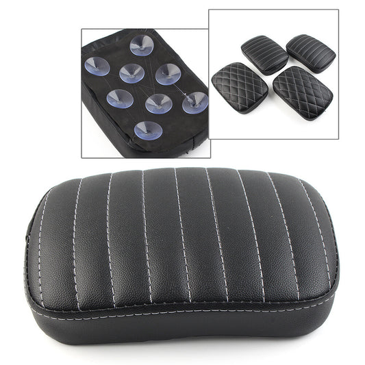 Fit for Harley Dyna Rear Passenger for Seat Pillion Pad 8 Suction Cup w/ Diamond Pattern