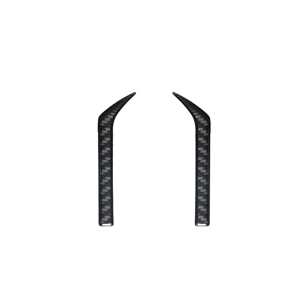 2X Storage Trim Strip Cover Carbon Fiber Sticker for CADILLAC CTS SPORT 2008-UP