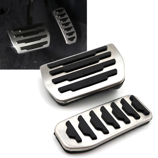 2¡Á Car Foot Gas Brake Pedals Cover Kit Fit for Jaguar for Land Rover for Range Rover Motor