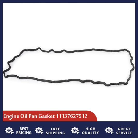 1X 11137627512 Oil pan gasket suitable for BMW 320i 428i 328i 528i Z4 228i X1