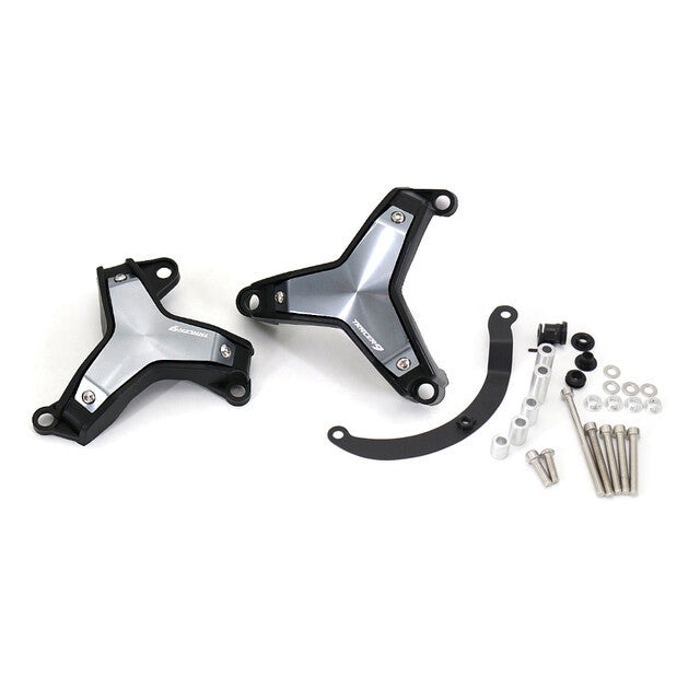Side Engine Guard Protection Sliders Crash Pads for Yamaha Tracer 9 GT TRACER 9