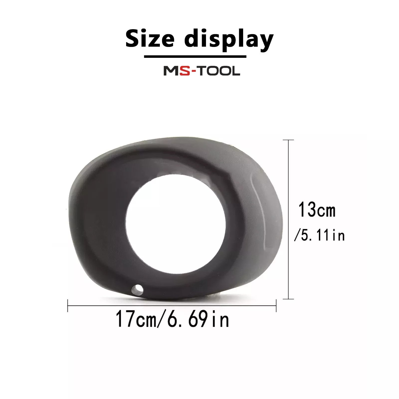 Pair Front Fog Light Cover Fog Lamp Frame Trim for Mitsubishi Outlander 2013-15