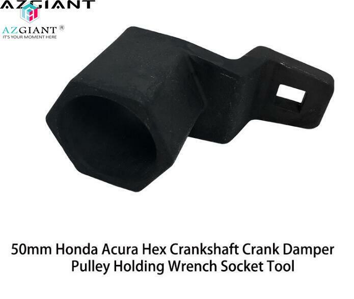50mm hexagonal crankshaft crank retainer wrench socket damper pulley for Honda for Acura