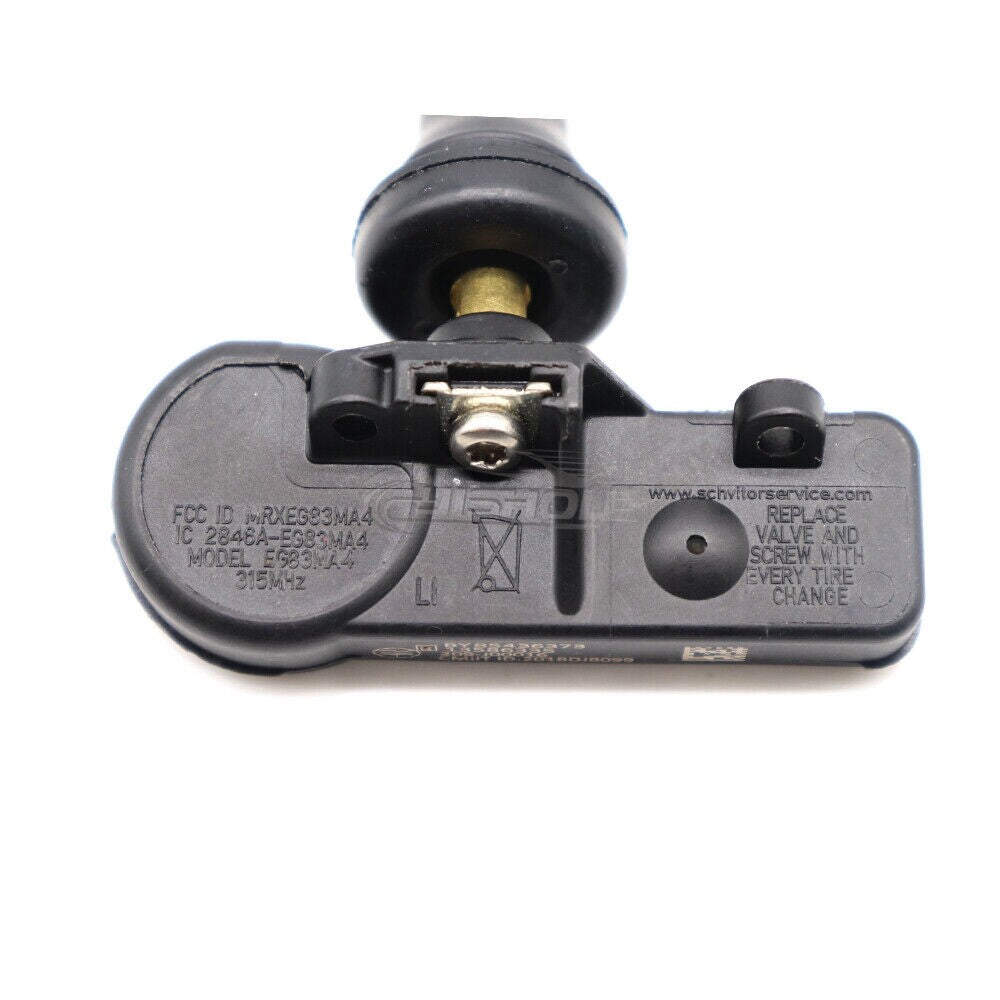 Set of 4 Programmed Tire Pressure Monitoring Sensor TPMS for GMC for Chevy for Cadillac