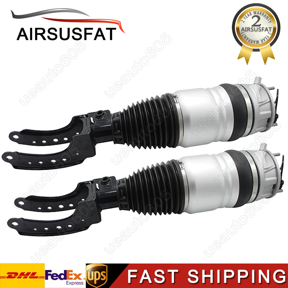 Pair Front for Audi Q7 for VW Touareg for Porsche for Cayenne II Air Suspension Shock Struts