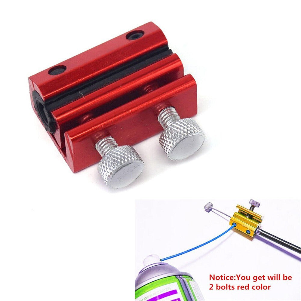 CNC Billet Aluminum Motorcycle Cable Lubricator Tool Quick and Easy Use