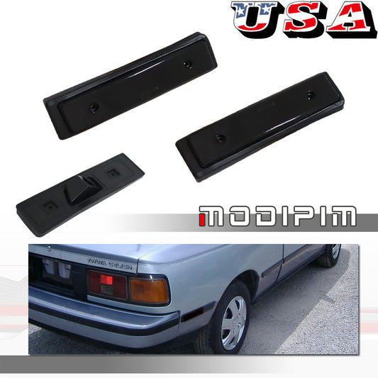 Compatible with 86-89 for Toyota Celica GT GT GTS LH Right-hand smoked rear fender side marker light lens