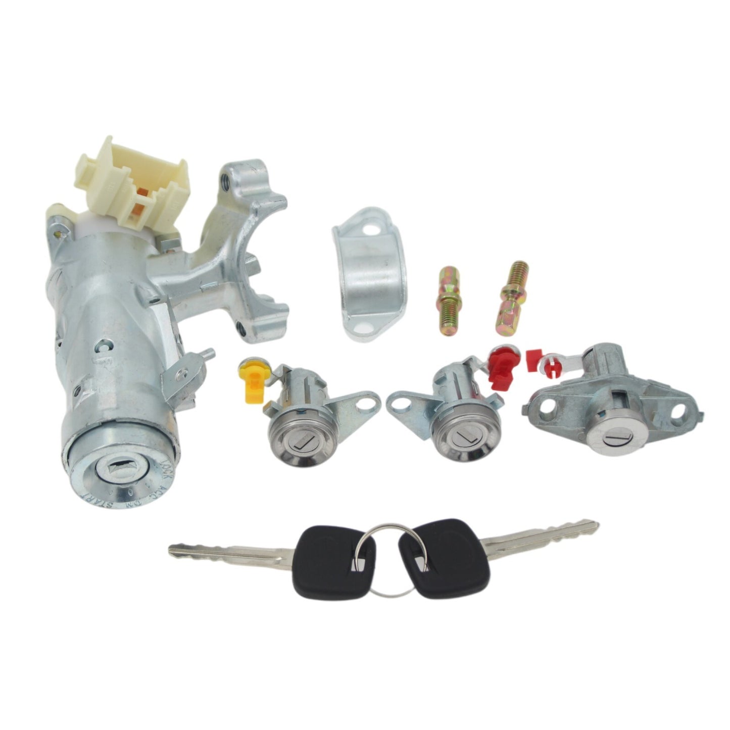 Complete Set Ignition Door Trunk Lock Barrel Cylinder for Toyota for Corolla AE110