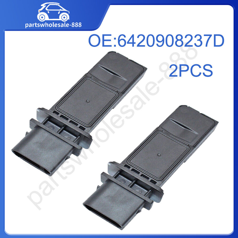 2-pack of for Volkswagen air flow sensors suitable for Mercedes-Benz E320, E350, GL320, ML350, R350. (0281002695)