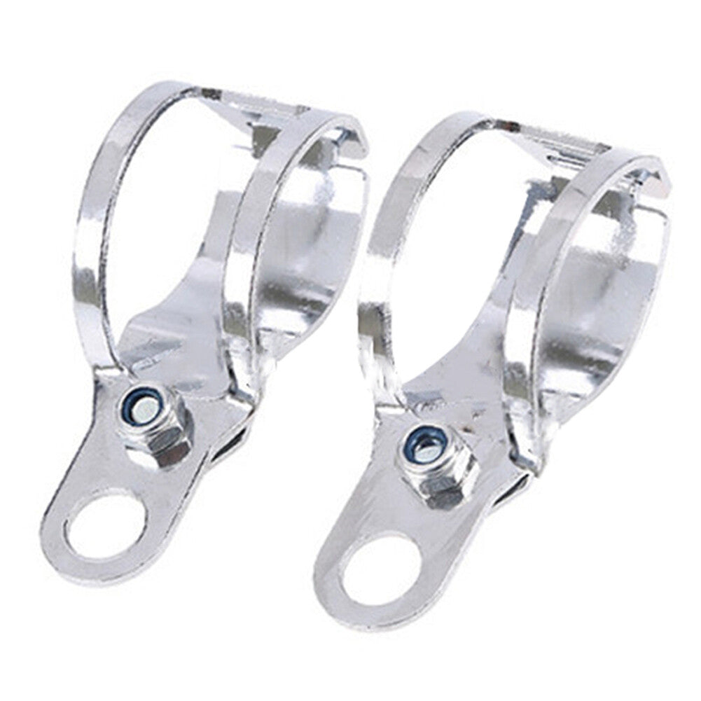 for Harley Chopper Motorcycle Turn Signal Light Mount Bracket Fork Ear Holder