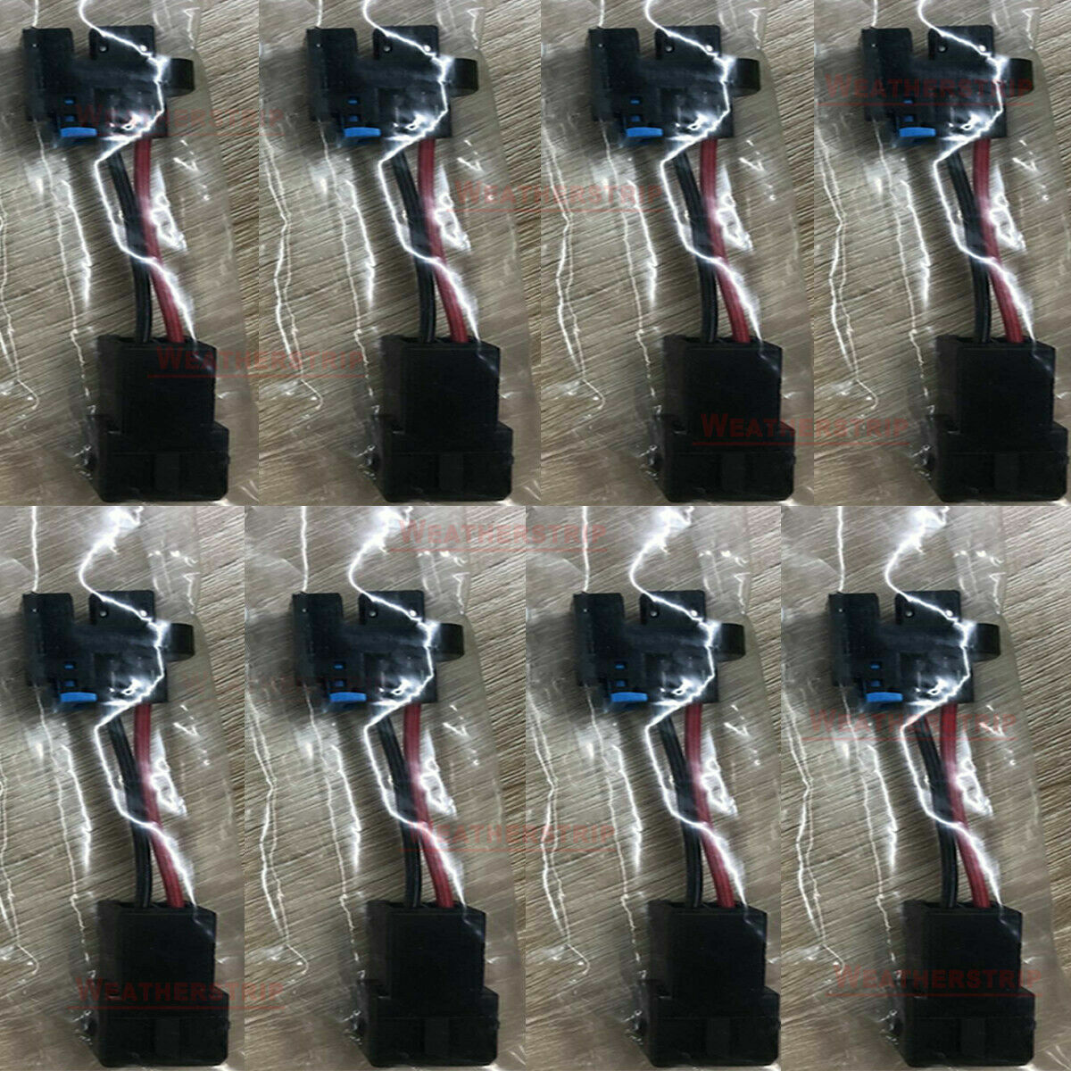 8X LQ4 LQ9 4.8 5.3 6.0 Delphi wire Harness to LS1 LS6 EV1 Injector Adapters !