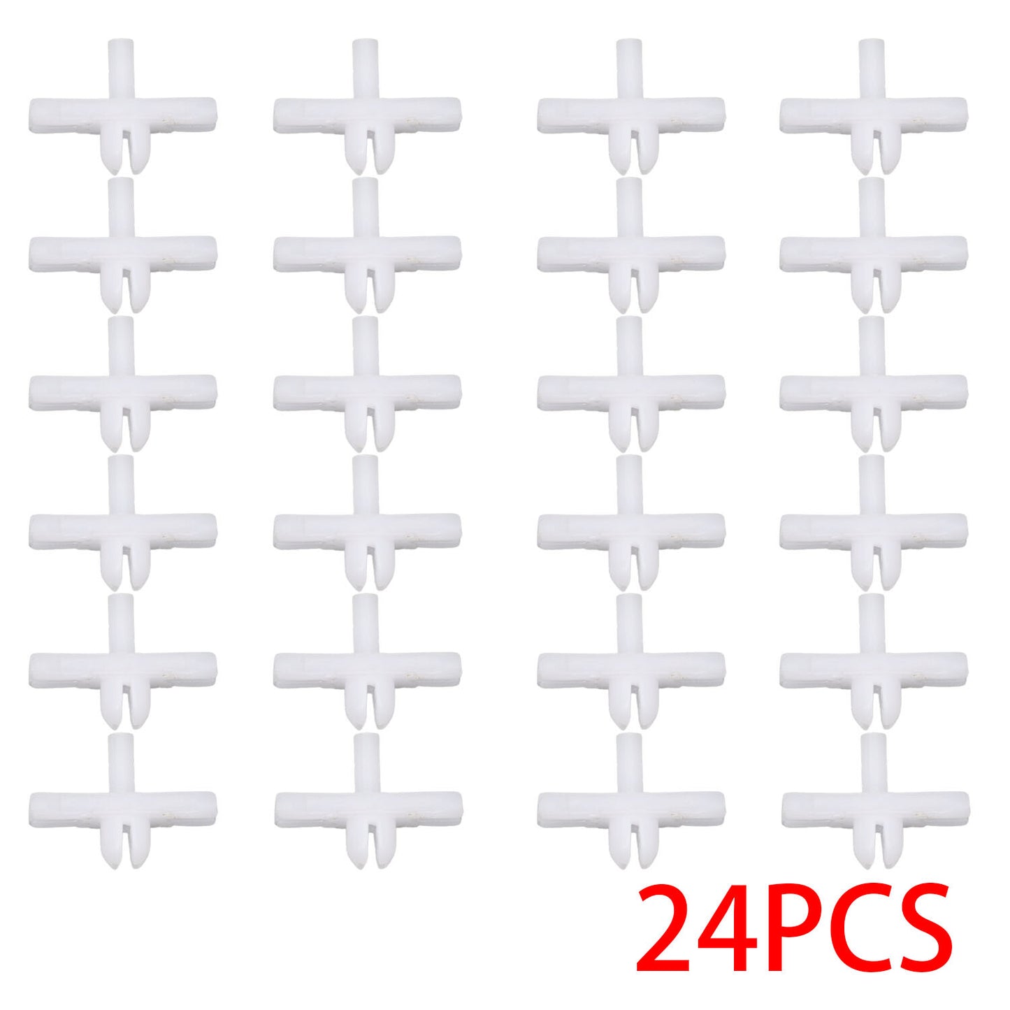 24 Trim Protective Clip White for 1985-1993 for VW Cabriolet 1.8L 1781CC 155853585