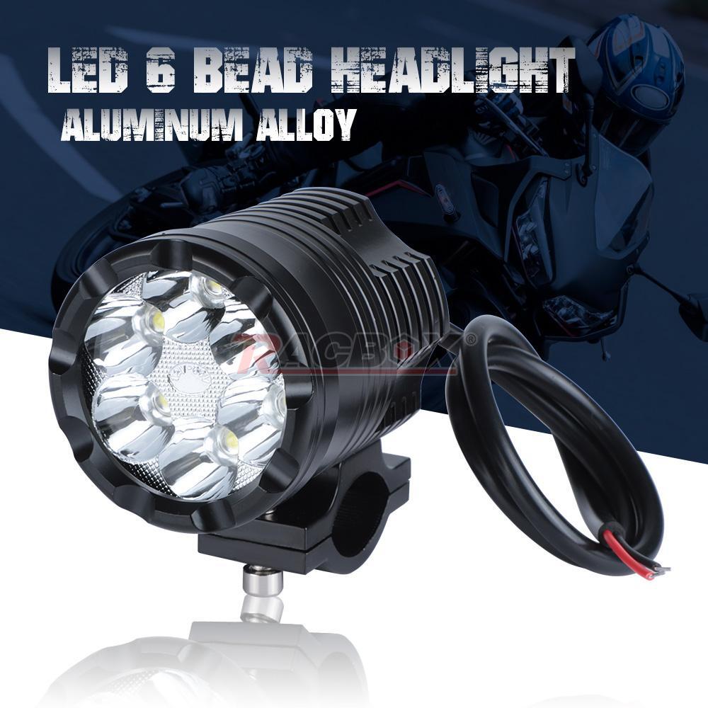 12V/30W LED Spot Light Motorcycle Headlight Driving Fog Lamp White Waterproof
