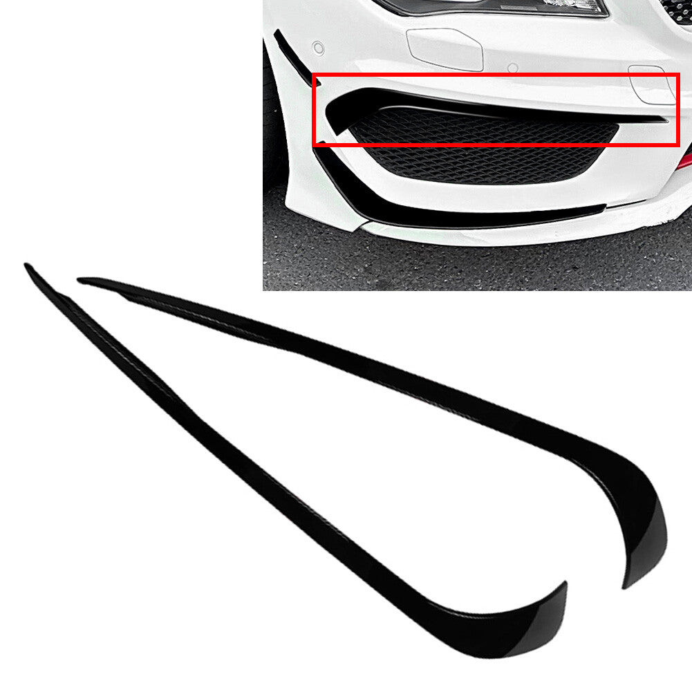 Front Air Vent Spoiler for Mercedes-Benz CLA Class C117 Prefacelift 2013-16 2016