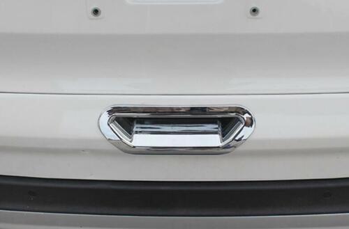 Silver Exterior Tailgate Door Bowl Cover Trim for Ford Escape Kuga 2013-2019 A