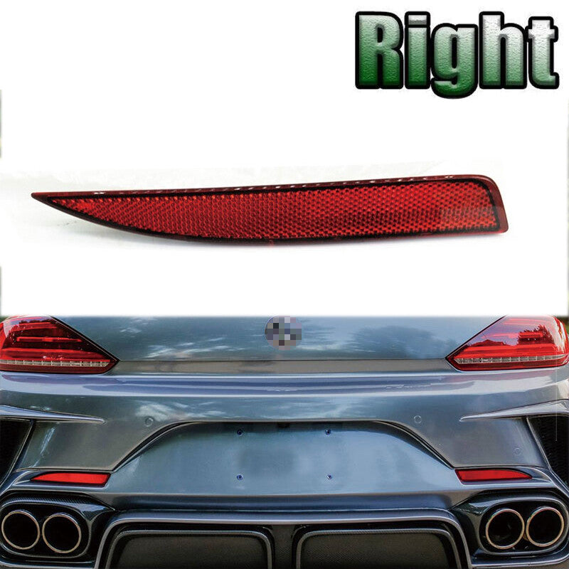 Right Rear Bumper Warning Light Strip Cover for VW Scirocco R R-Line 2011-2015