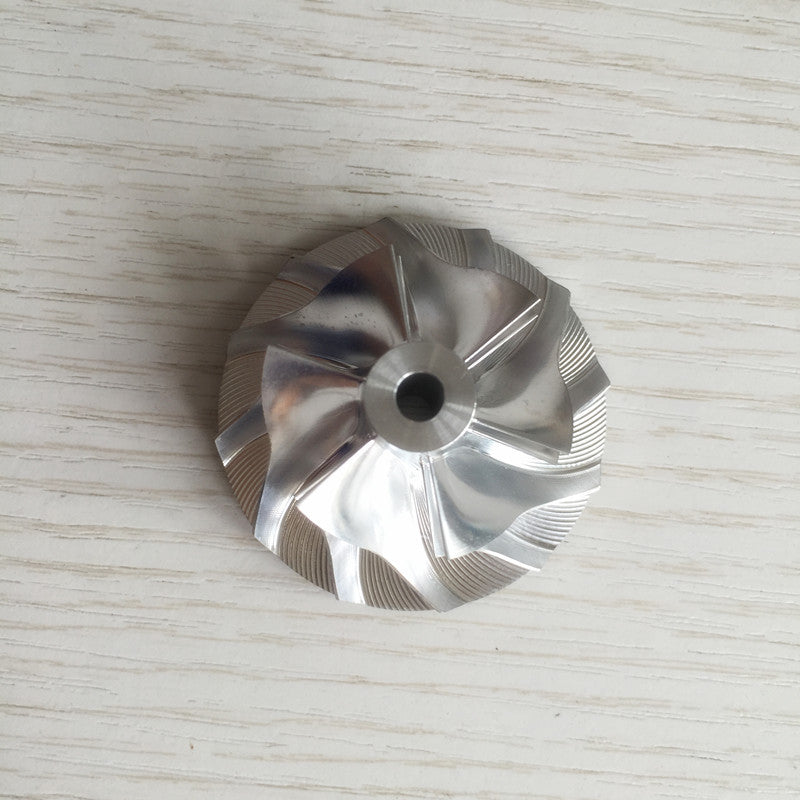 GT15-25 436132-0003 34.42/49.00 mm 6+6 Blade Turbine Blank Compressor Wheel