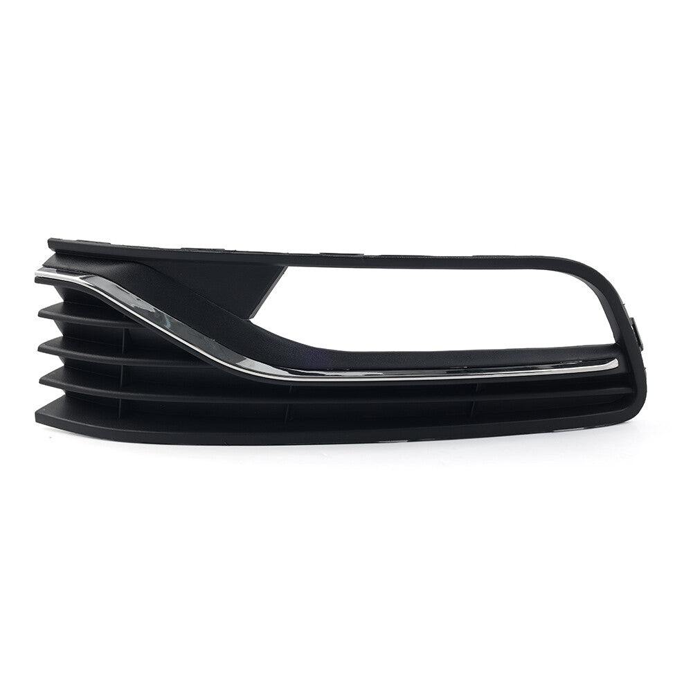 Front Bumper Lower Fog Light Grill With Hole for VW Polo V Hatchback 6R 14-17