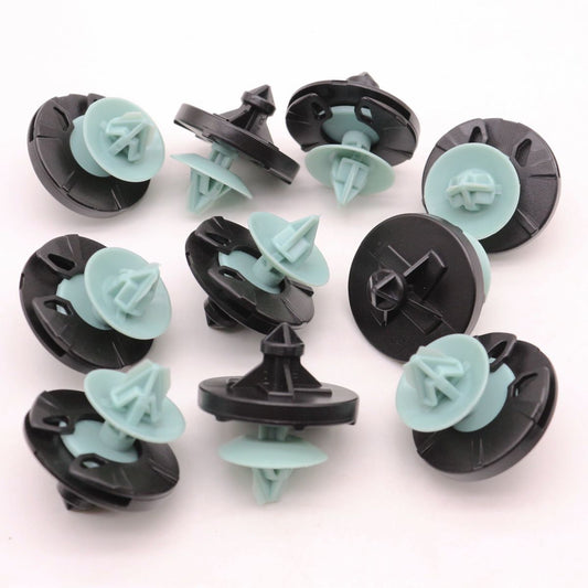 10-piece door trim panel fixing clips suitable for Audi , for Volkswagen for Golf , for Jetta 1H0-868-243
