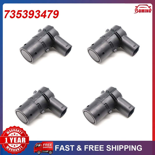 4-pack of new PDC parking sensors 75393939 for Alfa Romeo 147 156 159 GT Brear Spider