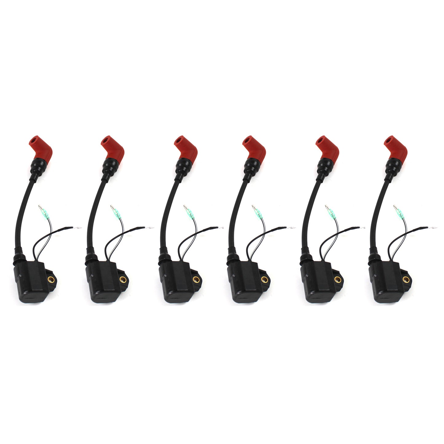 6Pcs Heavy Duty Ignition Coil for Yamaha 100HP 115HP 130HP 140HP 150HP 175HP