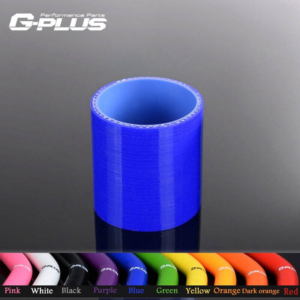 new 60mm long silicone straight hose coupler turbine intercooler hose, blue