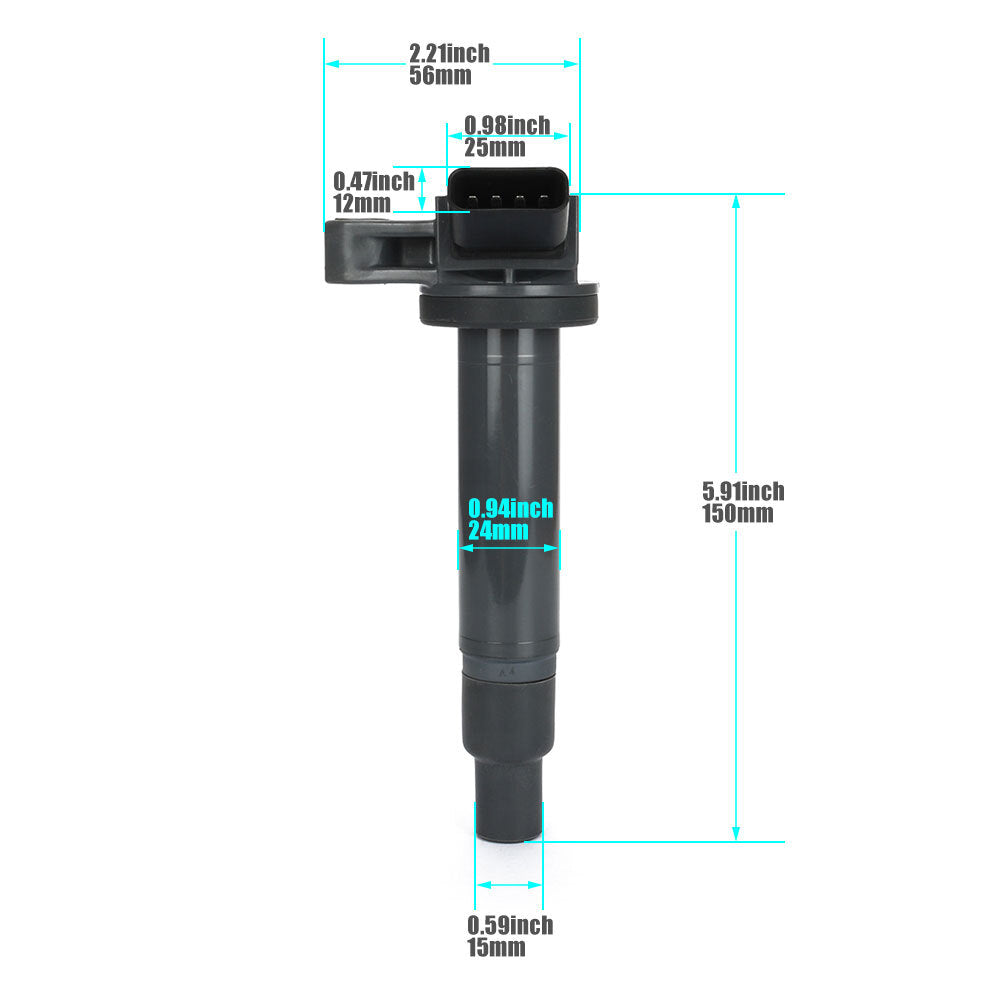 Set of 8 Ignition Coil for Toyota Tundra 2001-2009 4.7L V8 Replaces 90919-02230