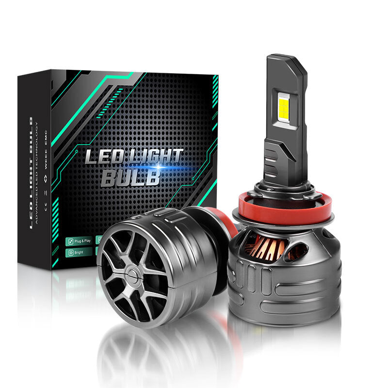 Super Bright 150W 50000LM LED Headlight H11 High Low Beam Bulb Kit 6000K Canbus