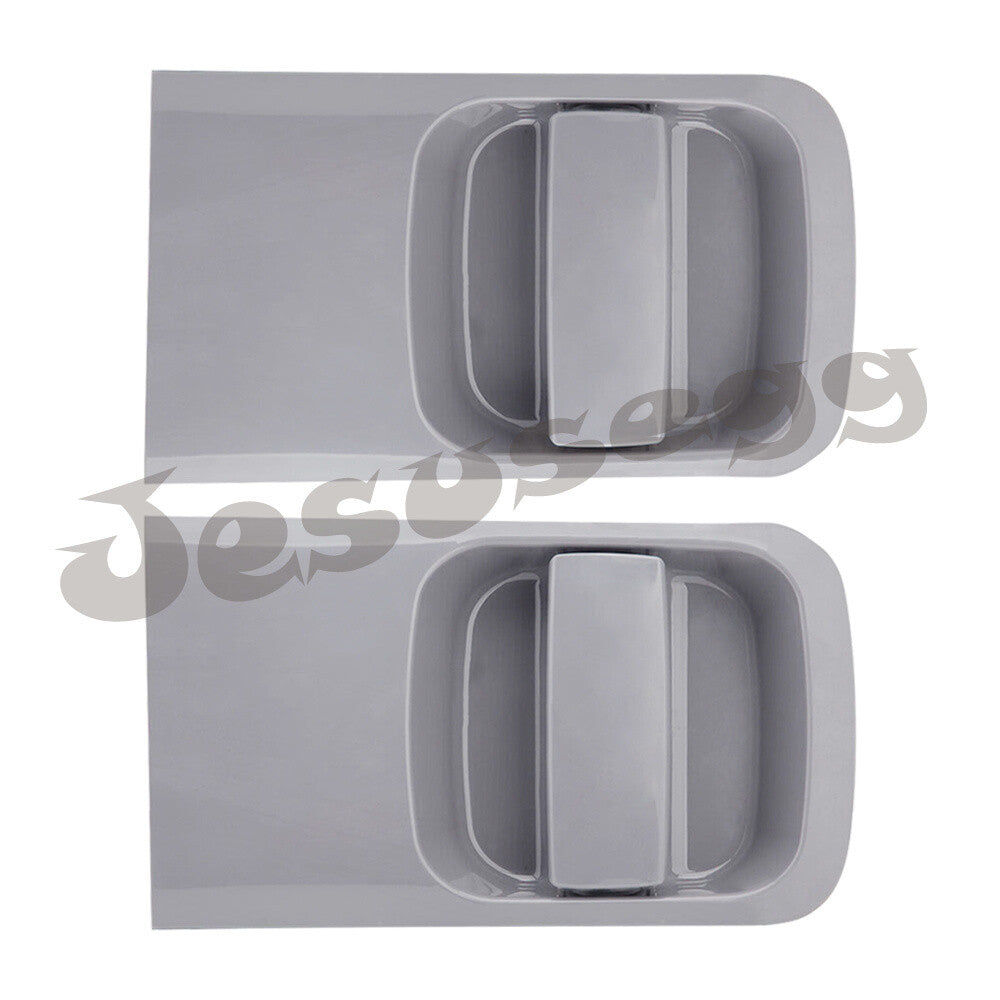 2pcs LeftRight For 07-18 for Hyundai H1 Grand Starex Outside Rear Door Handle Gray
