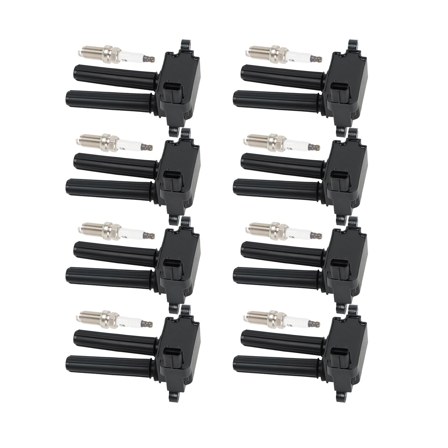 UF504 8X Ignition Coils + Iridium Spark Plugs for Dodge Durango Charger for RAM V8