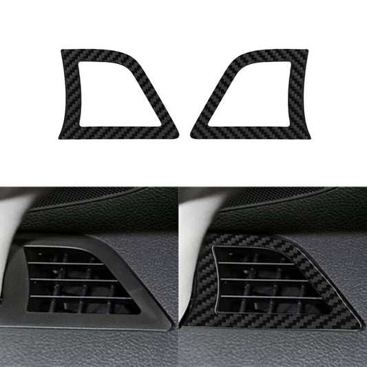 Carbon Fiber Dashboard Defogger Vent Cover for Subaru Legacy Outback 2010-2014