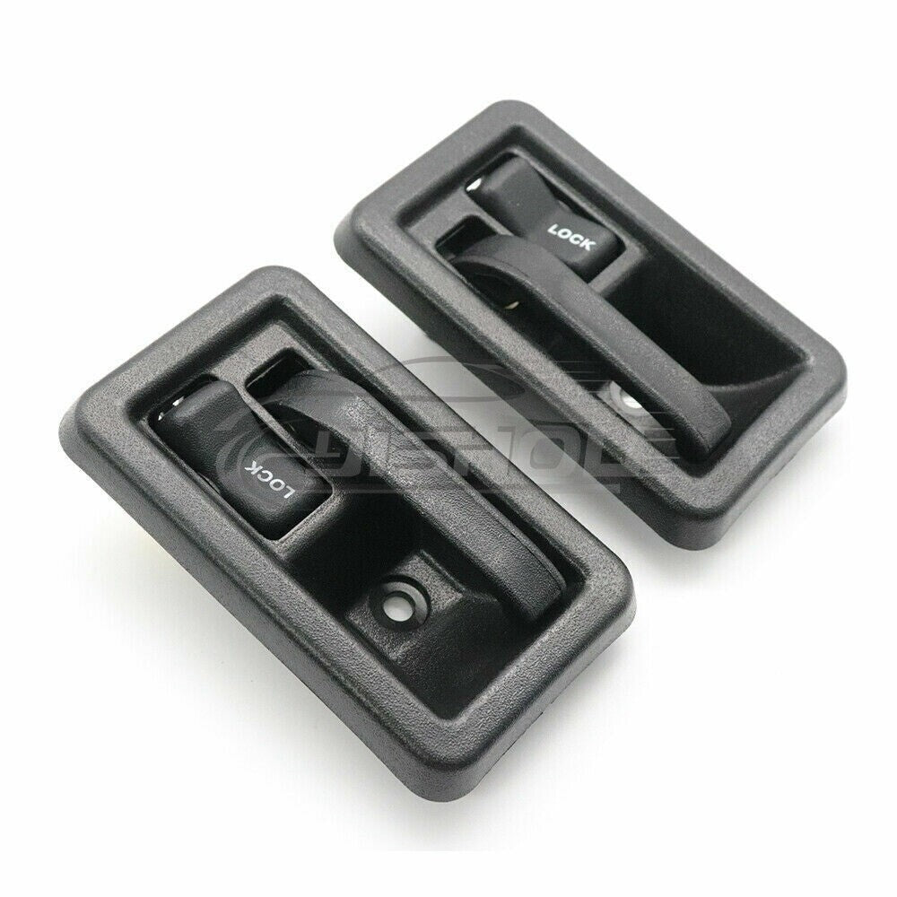 PAIR LH RH Inside Door Handles Interior for 1987-2004 for Jeep for Wrangler YJ TJ NEW