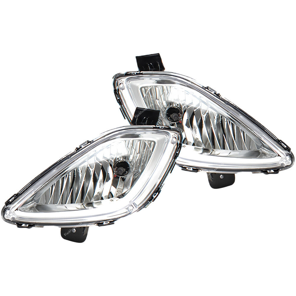 Fit For 2011 2012 2013 for Hyundai for Elantra 4-Dr Front RHLH Bumper Fog Light Cover