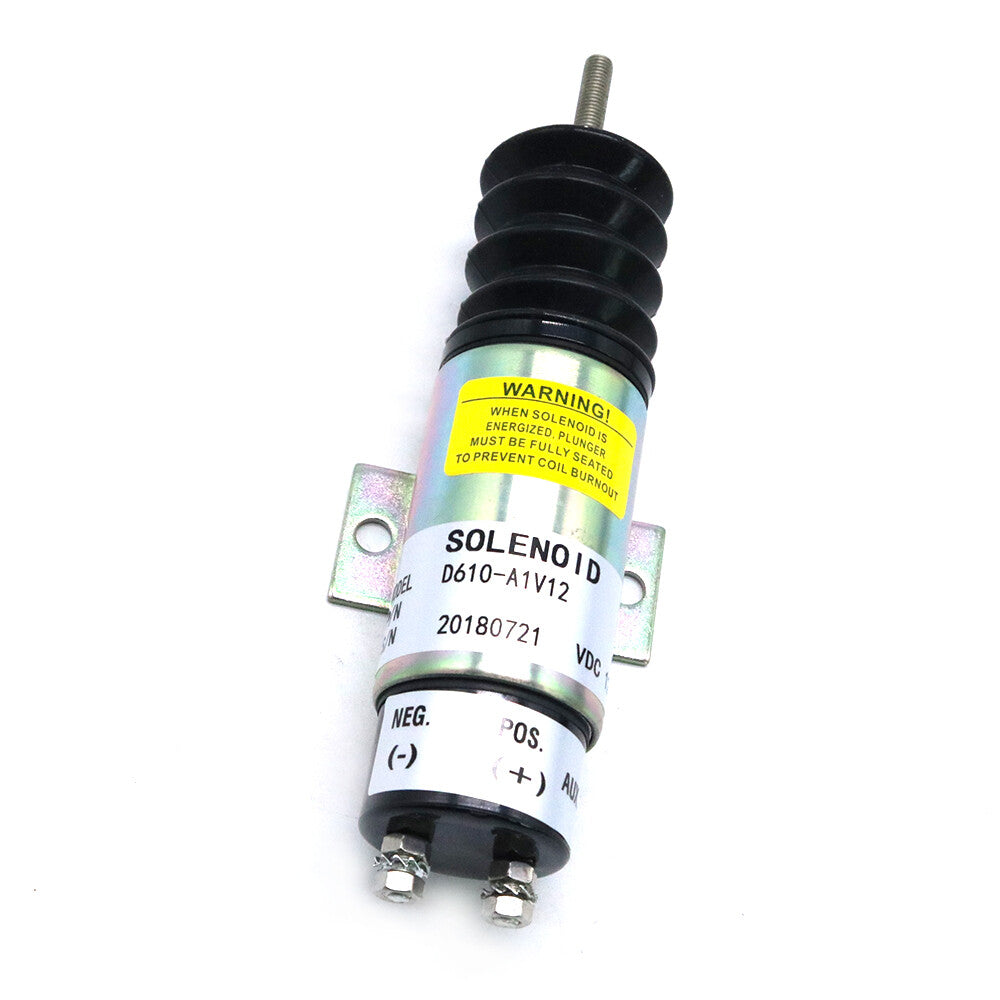 New 2 Speed solenoid D610-A1V12 for Trombetta 12V Dual Coil Pull Solenoid