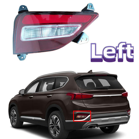 1Pcs Left For 2019-2020 for Hyundai Santa Fe 92406S1000 Rear Bumper Backup Light