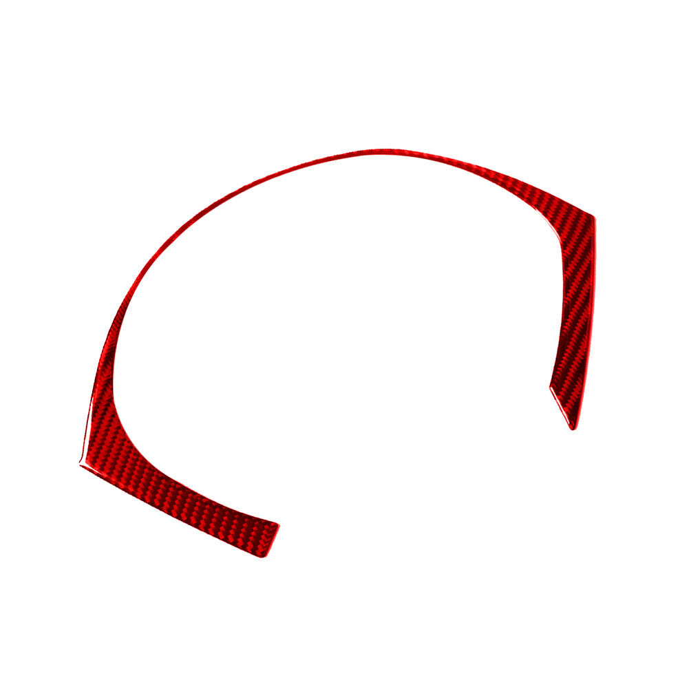 for BMW Z4 E89 2009-2016 Red Carbon Fiber Inner Speedometer Surround Cover Trim