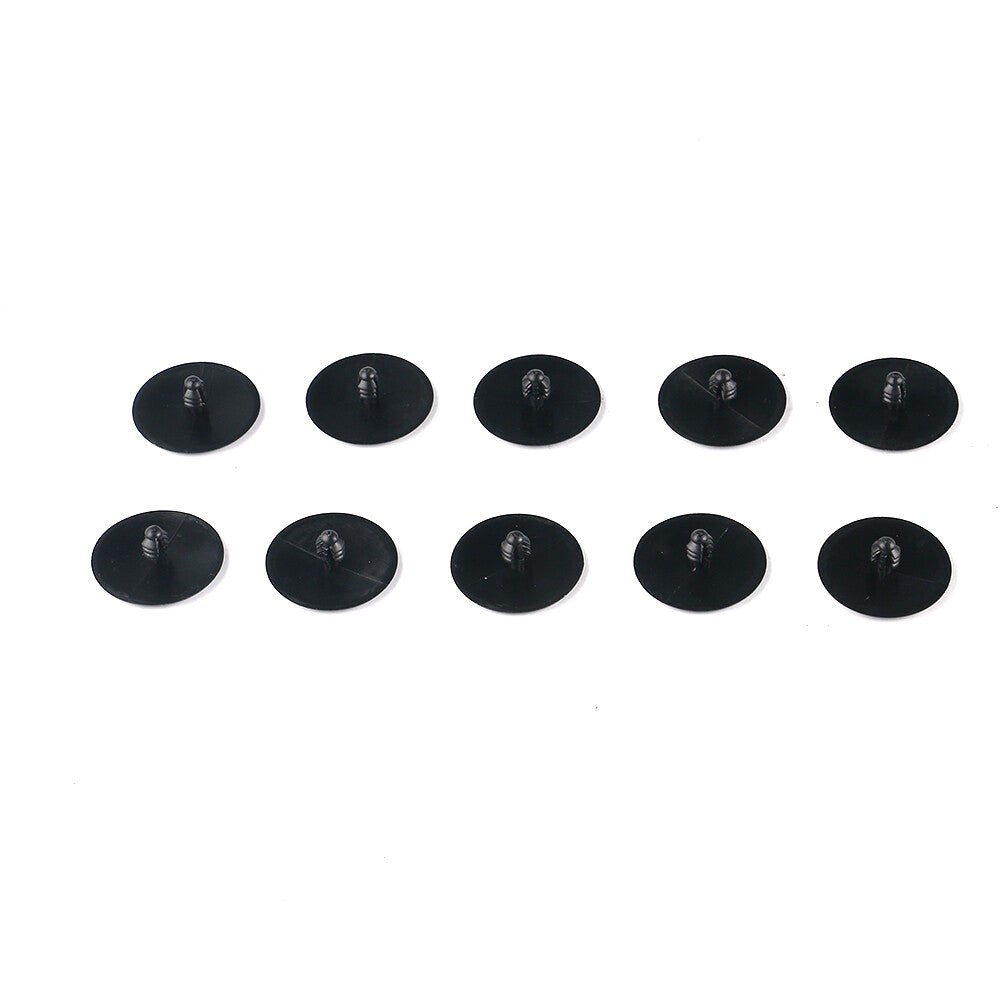 10X Insulator Bonnet Fastener Retaining Pad Clips Fits for Nissan for Infiniti