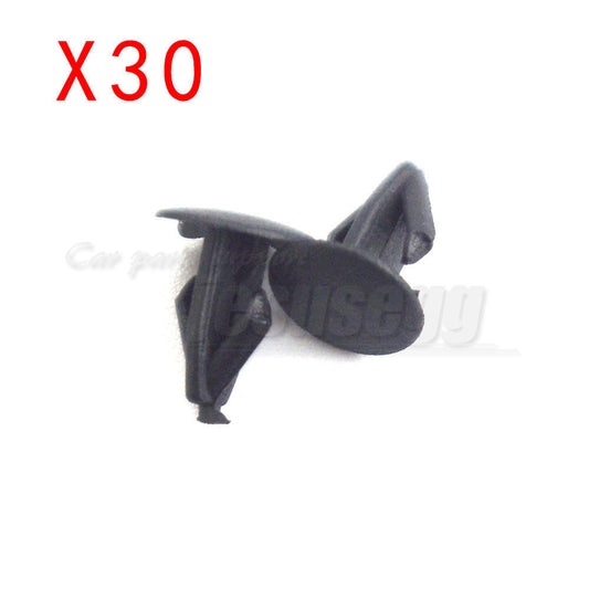 30x Clips Hood Insulation Retaining Nylon Rivet 91520-SM4-C010 for Honda for Accord