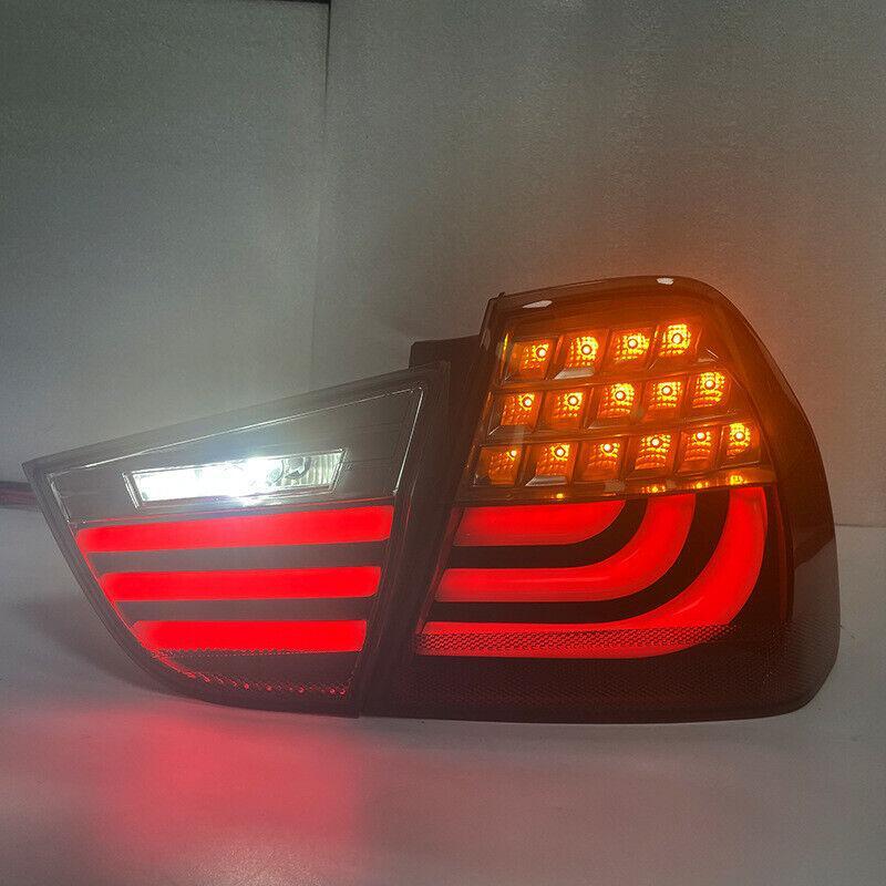 Fit for BMW E90 3 Series 09-12 4Dr Sedan Smoked Taillights (LED) 1 Pair