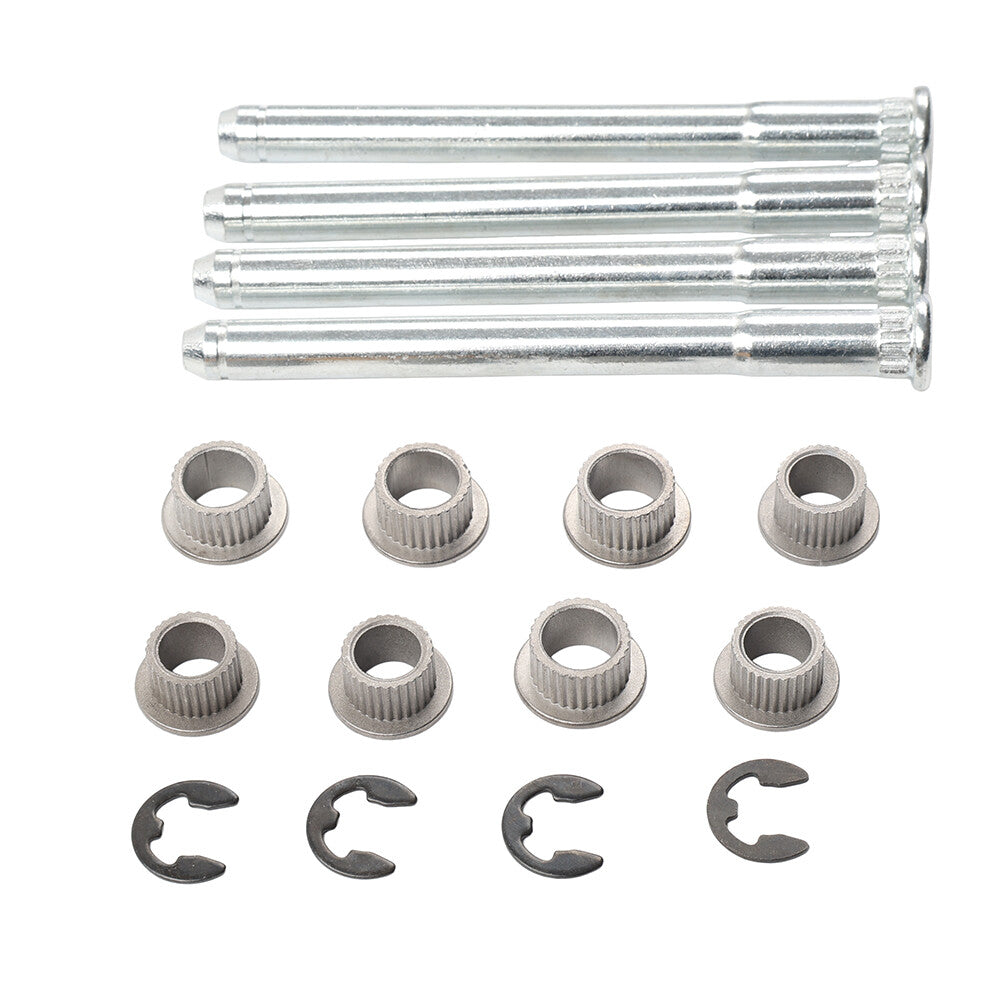 4 Sets Door Hinge Pin and Bushing Kit for Chevrolet S10 for GMC S15 Pickup 95-04