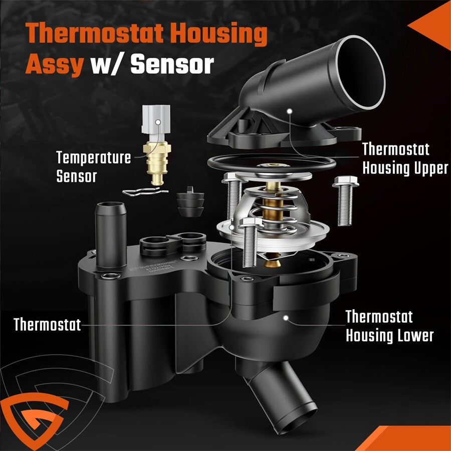 Thermostat Housing  Thermostat w/Sensor kit for Ford Explorer Mountaineer 4.0L