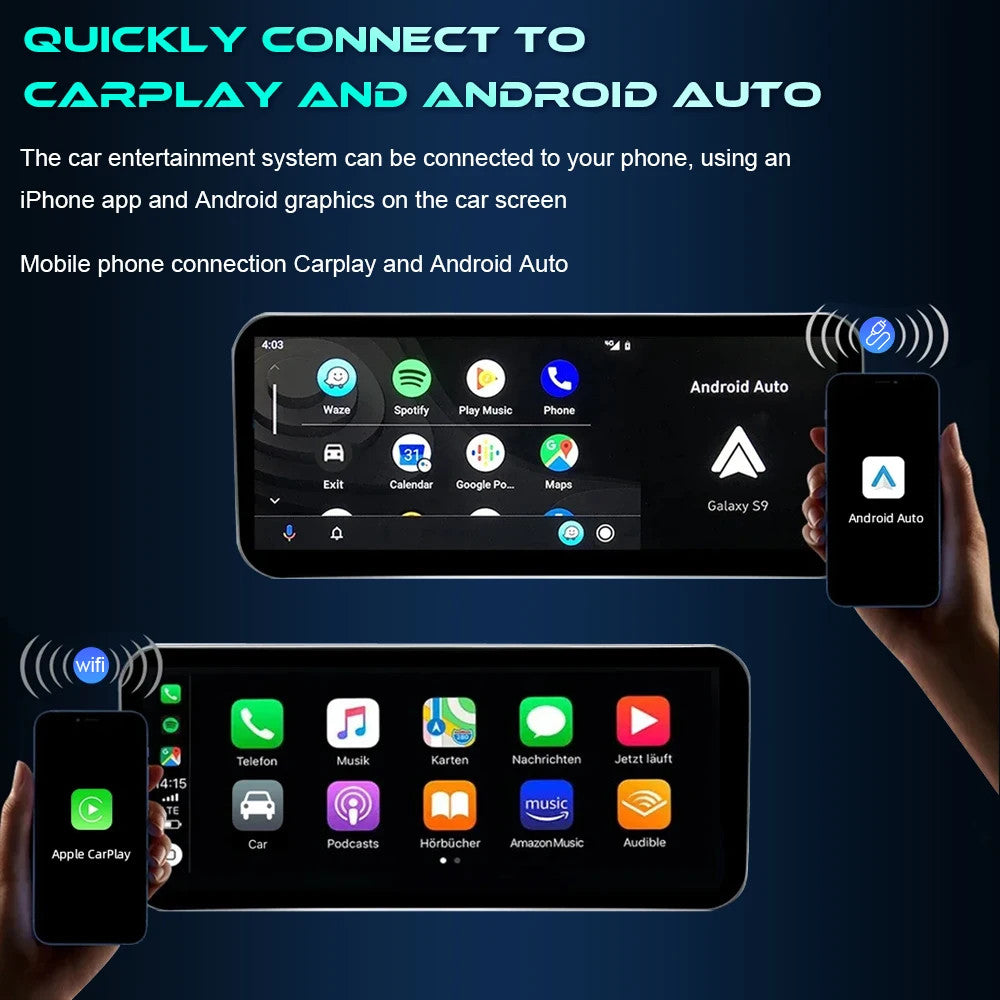 2011-14 for Mercedes for Benz C Class W204 S204 Android CarPlay Car Radio GPS Player