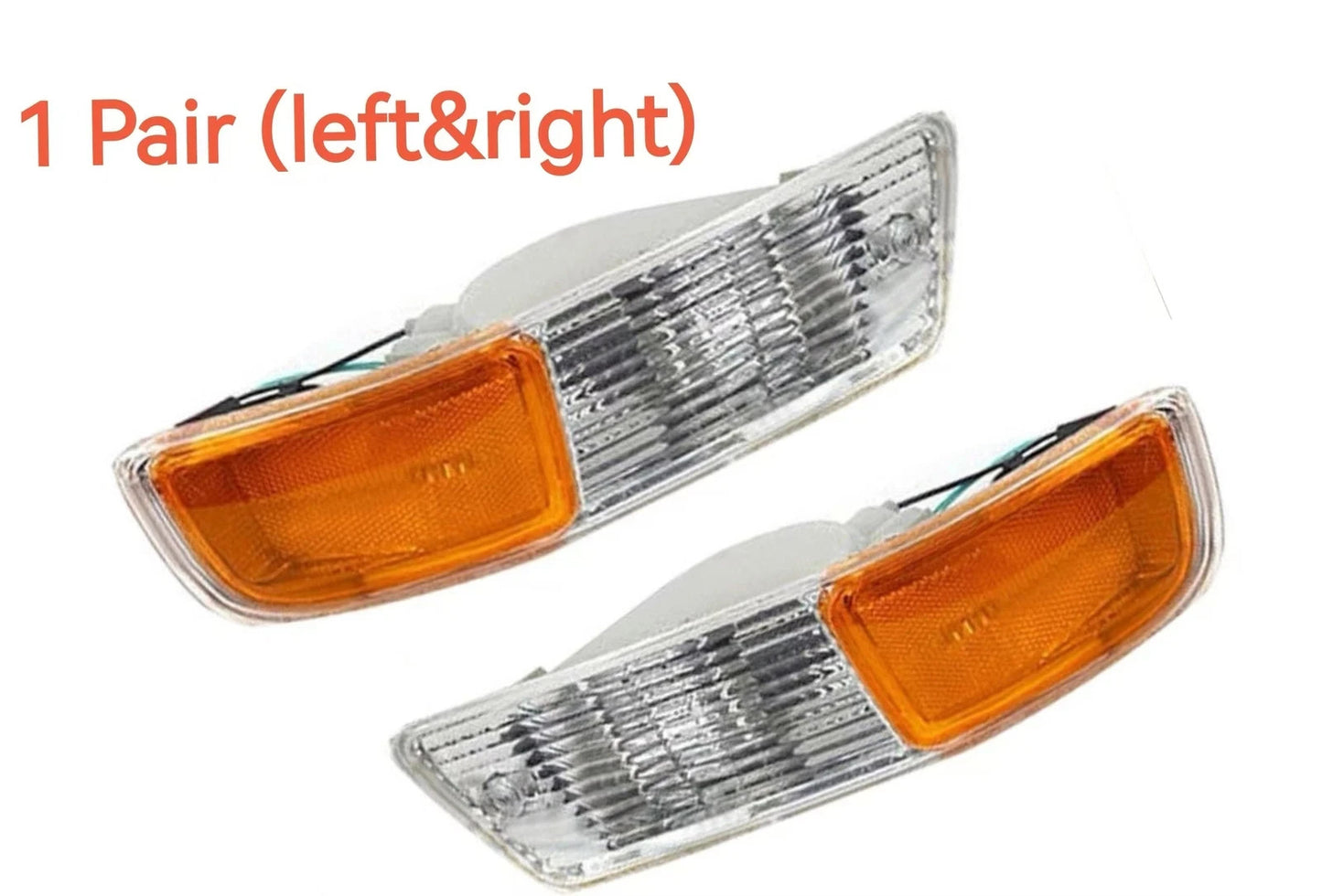 2x Car Front Corner Side Marker Turn Signal Parking Light for Toyota RAV4 98-00