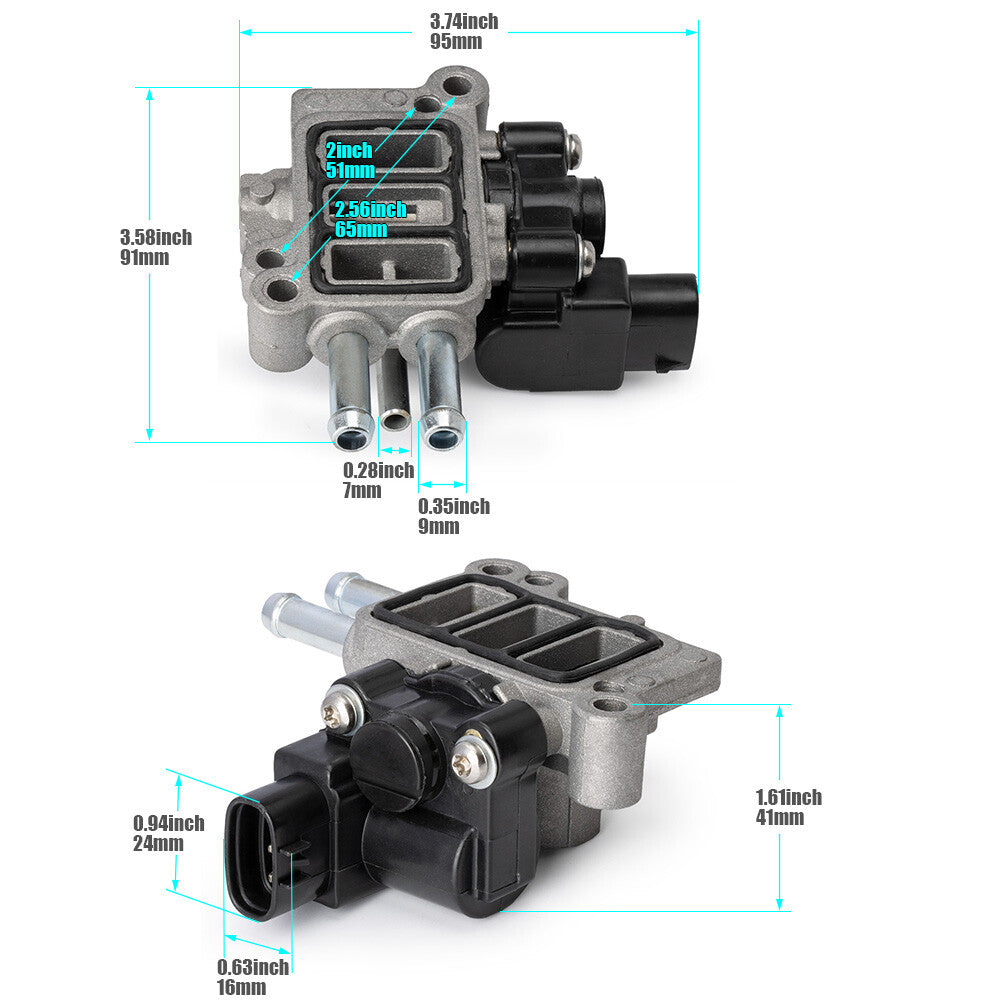 36460-PAA-L21 is an idle air control valve for 1998-02 for Honda Accord DX EX LX SE 2.3L.