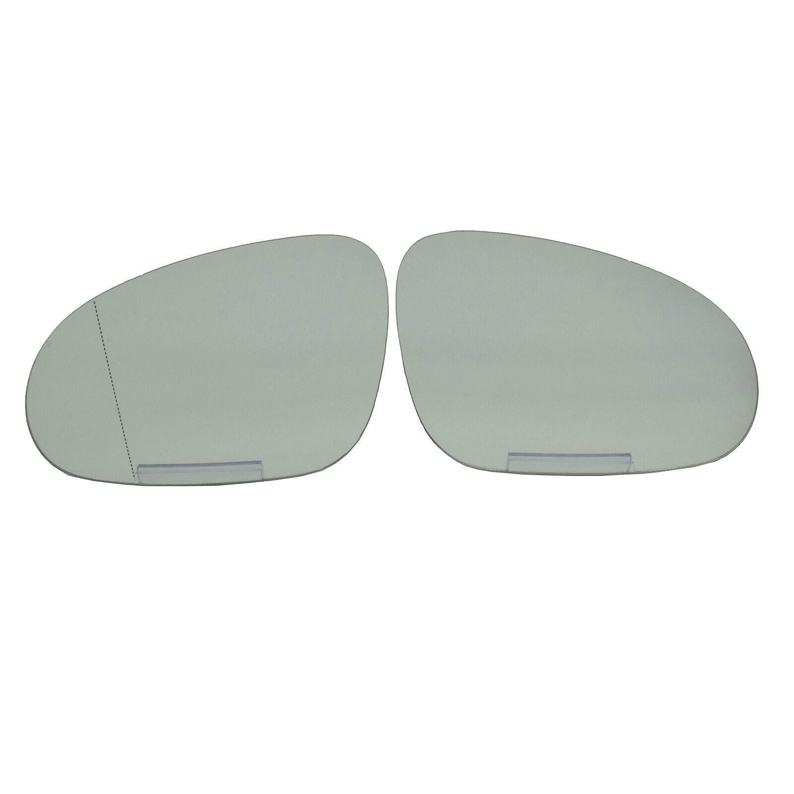 for VW for Golf for Jetta EOS Rabbit for Passat Left  Right Side Mirror Glass Heated Pair