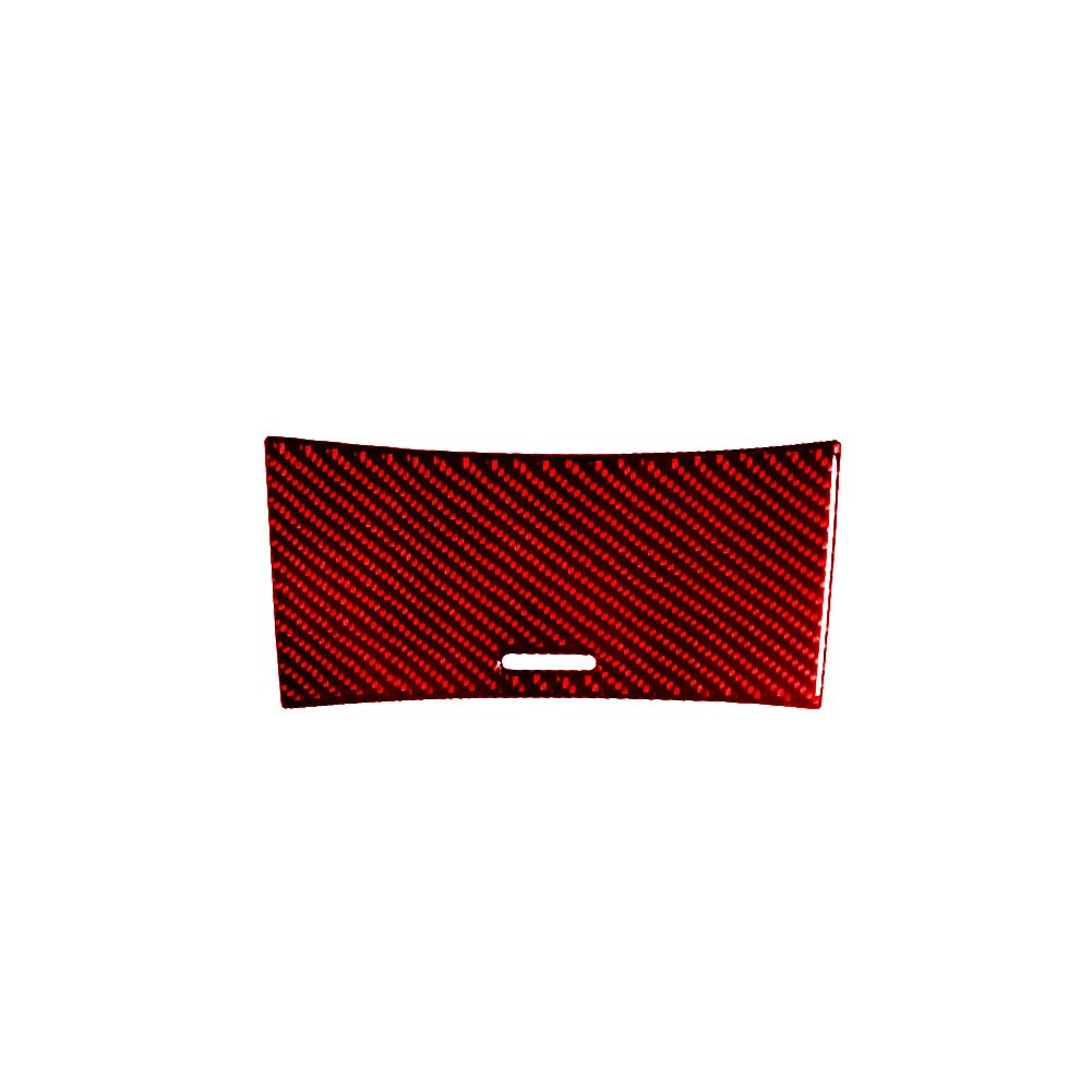 4X Red Central Console Panel Trim Cover Carbon Fiber for Chevy Impala 2014-2020