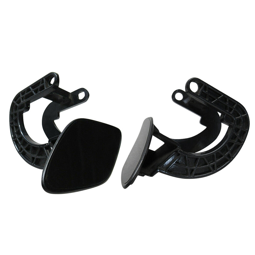Pair Front Headlight Washer Nozzle Cover Unpainted Fit For GLK Class 2013-2015