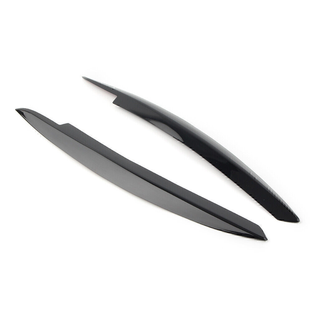 for VW for Golf VI MK6 2008-2013 Glossy Black Headlight Cover Eyelid Eyebrow Eye Lid